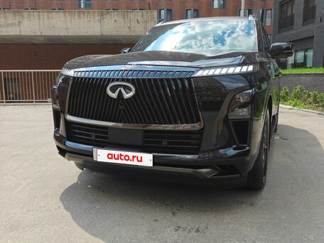 2024 Infiniti QX80 II, чёрный, 13200000 рублей, вид 1