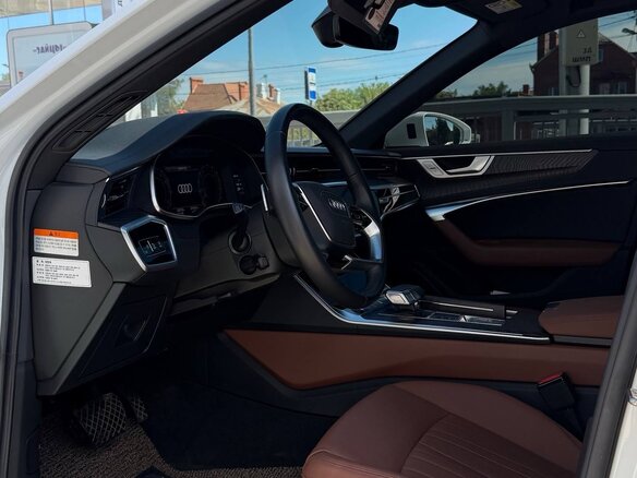 2022 Audi A6 45 TFSI V (C8) Рестайлинг, белый, 5100000 рублей - вид 18
