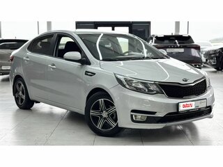2016 Kia Rio III Рестайлинг, серебристый, 999000 рублей, вид 2