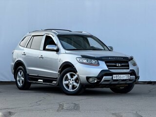 2008 Hyundai Santa Fe II, серый, 779000 рублей, вид 4