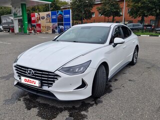 2021 Hyundai Sonata VIII (DN8), белый, 1720000 рублей, вид 2