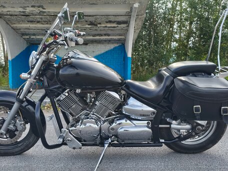 2003 Yamaha XVS1100, чёрный, 440000 рублей, вид 3