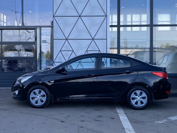2016 Hyundai Solaris I Рестайлинг, чёрный, 649000 рублей - вид 7