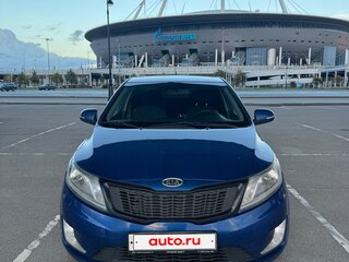 2012 Kia Rio 5-speed III, синий, 700000 рублей, вид 2