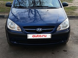 2007 Hyundai Getz I Рестайлинг, синий, 475000 рублей, вид 1