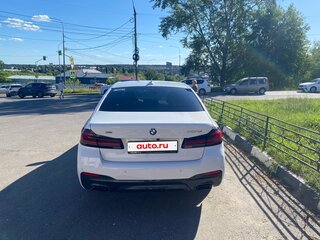2023 BMW 5 серии 520d xDrive VII (G30/G31/G38) Рестайлинг, белый, 9000000 рублей, вид 4