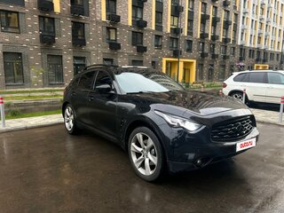 2008 Infiniti FX50 II (S51), чёрный, 1400000 рублей, вид 4