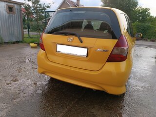 2008 Honda Jazz I Рестайлинг, жёлтый, 540000 рублей, вид 3