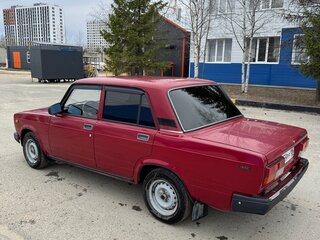 2005 Lada (ВАЗ) 2107, красный, 220000 рублей, вид 5