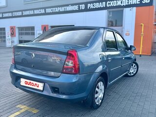 2011 Renault Logan I Рестайлинг, синий, 290000 рублей, вид 2