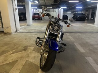 2019 Harley-Davidson Fat Boy, синий, 2170000 рублей, вид 3