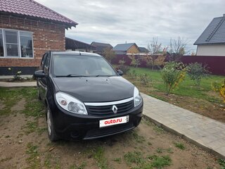 2010 Renault Sandero I, чёрный, 380000 рублей, вид 1