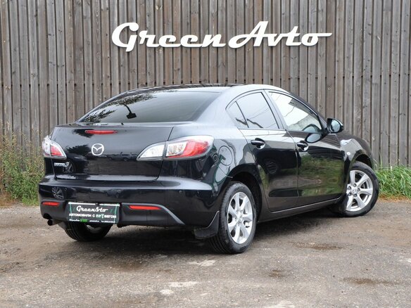 2009 Mazda 3 II (BL), чёрный, 720000 рублей - вид 4