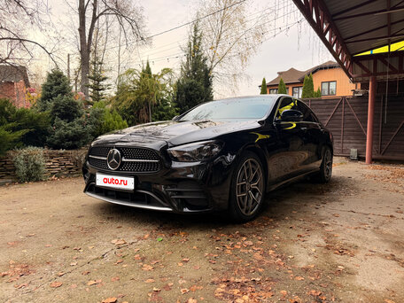 2021 Mercedes-Benz E-Класс 220 d V (W213, S213, C238) Рестайлинг, чёрный, 4350000 рублей, вид 1