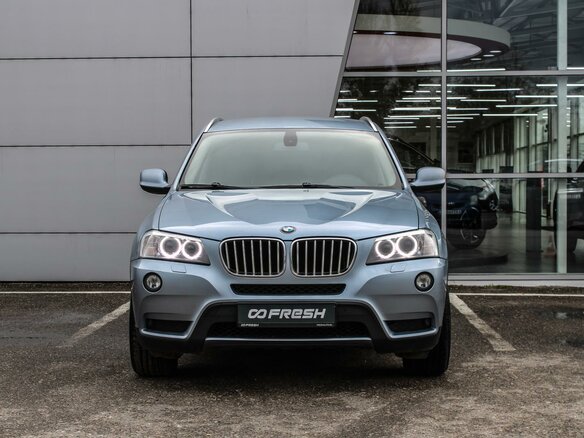 2012 BMW X3 28i xDrive II (F25), серый, 1320000 рублей - вид 2