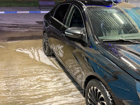 2021 Lada (ВАЗ) Vesta I, чёрный, 880000 рублей, вид 5