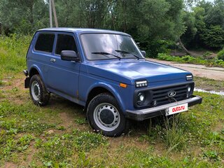 2007 Lada (ВАЗ) 2121 (4x4) I Рестайлинг, синий, 300000 рублей, вид 2