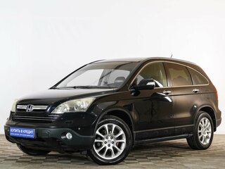2008 Honda CR-V III, чёрный, 1499000 рублей, вид 3
