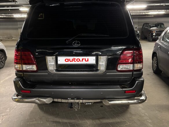 2003 Lexus LX 470 II Рестайлинг, чёрный - вид 8