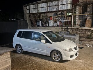 2001 Mazda Premacy I (CP), белый, 330000 рублей, вид 1