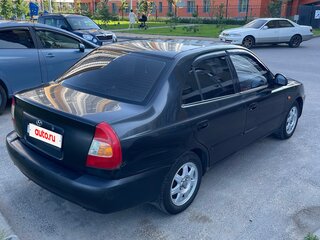 2007 Hyundai Accent ТагАЗ II, чёрный, 289000 рублей, вид 5