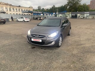 2011 Hyundai Solaris I, серый, 790000 рублей, вид 1
