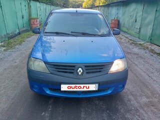 2006 Renault Logan I, синий, 199800 рублей, вид 5