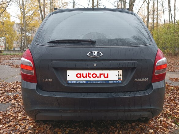 2013 Lada (ВАЗ) Kalina II, синий - вид 6