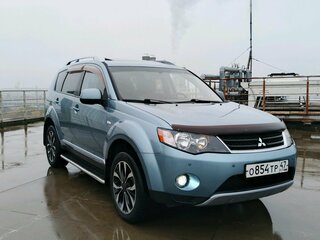 2008 Mitsubishi Outlander II, зелёный, 779000 рублей, вид 5