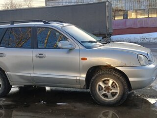 2004 Hyundai Santa Fe I, серый, 350000 рублей, вид 2