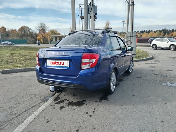 2025 Lada (ВАЗ) Granta I Рестайлинг, синий, 940000 рублей - вид 1
