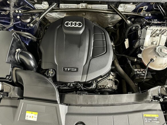 2021 Audi Q5 45 TFSI II (FY) Рестайлинг, синий, 4100000 рублей - вид 16