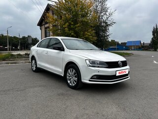 2015 Volkswagen Jetta VI Рестайлинг, белый, 600000 рублей, вид 2