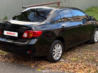 2007 Toyota Corolla X (E140, E150), чёрный, 750000 рублей, вид 5