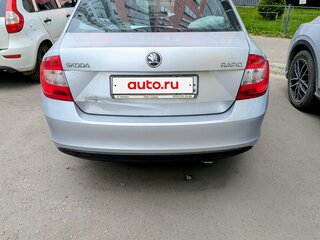 2014 Skoda Rapid I, серебристый, 850000 рублей, вид 3