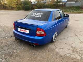 2007 Lada (ВАЗ) Priora I, синий, 370000 рублей, вид 3