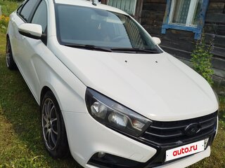 2018 Lada (ВАЗ) Vesta I, белый, 870000 рублей, вид 4