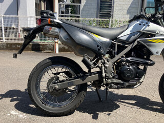 2014 Kawasaki D-tracker 125, белый, 165000 рублей, вид 4