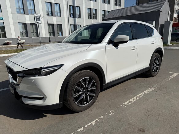 2019 Mazda CX-5 II, белый, 2800000 рублей - вид 2