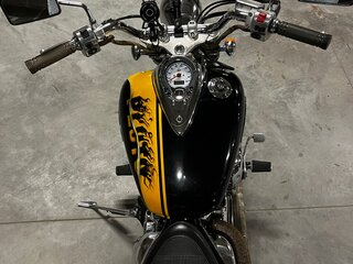 2004 Yamaha XVS400 Drag Star, чёрный, 400000 рублей, вид 4