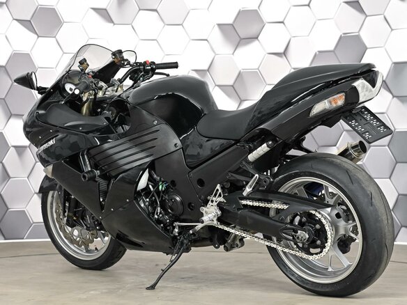 2006 Kawasaki ZZR 1400, чёрный, 589000 рублей - вид 7