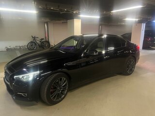 2015 Infiniti Q50 I, чёрный, 1950000 рублей, вид 1