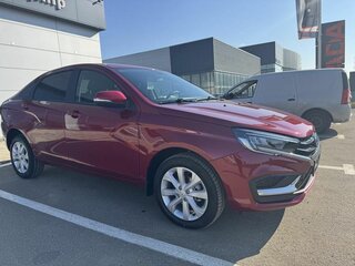 2026 Lada (ВАЗ) Vesta I Рестайлинг (NG), красный, 1880000 рублей, вид 3