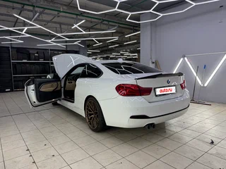 2019 BMW 4 серии 420d xDrive F32/F33/F36 Рестайлинг, белый, 3399999 рублей, вид 4