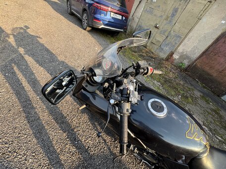 2005 Kawasaki Ninja 500, чёрный, 225000 рублей, вид 4