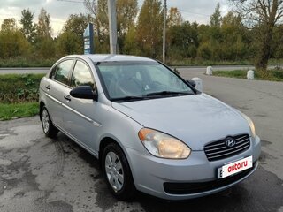 2007 Hyundai Verna II, серебристый, 380000 рублей, вид 4