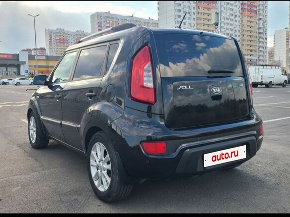 2012 Kia Soul I Рестайлинг, чёрный, 1100000 рублей - вид 6