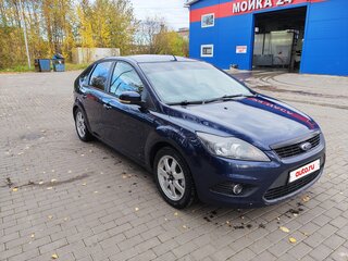 2010 Ford Focus II Рестайлинг, синий, 530000 рублей, вид 1