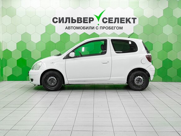 2003 Toyota Vitz I (P10), белый - вид 6