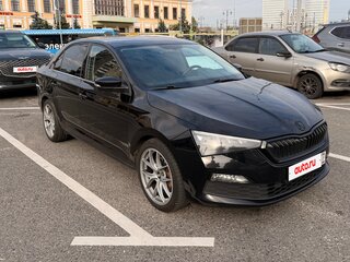 2021 Skoda Rapid II, чёрный, 1650000 рублей, вид 3